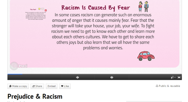 Prejudice & Racism by Michelle Otoo