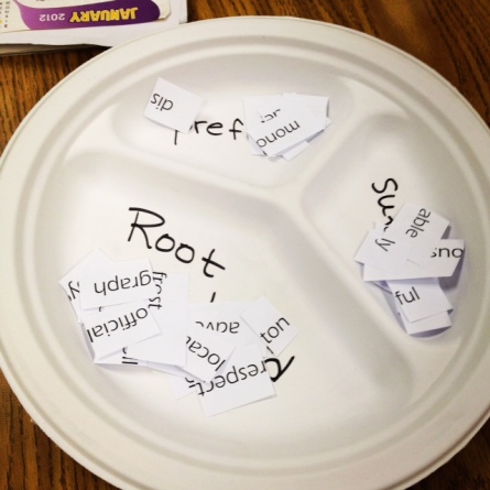 Masters of Prefixes, Suffixes and Root Words: ACTIVITY (SOURCE: mrslesser.com)