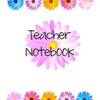 Teacher Binder Flowers: SIGN UP FOR FREE & DOWNLOAD (SOURCE:teacherspayteachers.com) 
